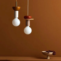 Halden LED-Deckenleuchte – Holz