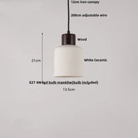 Holz-LED-Pendelleuchte – Holz