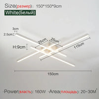 LED-Deckenleuchte – Nordisches Design