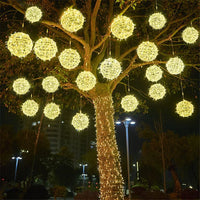 LED-Lichterkette – Rattan