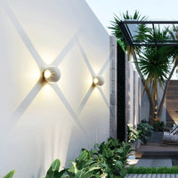 Orbix LED-Wandleuchte – Aluminium