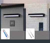 LED-Wandleuchte – Solarbetrieb