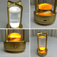 LumiCrystal LED-Tischleuchte – Kristall
