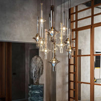 Aureline LED-Pendelleuchte – Glas