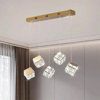 Aurelium LED-Pendelleuchte – Kristall
