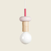 Halden LED-Deckenleuchte – Holz