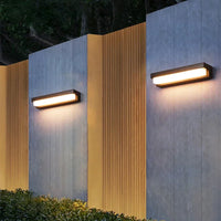 LED-Wandleuchte – Solarbetrieb