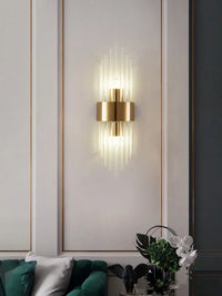 LED-Wandleuchte – Kristall