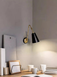 LED-Wandleuchte – Messing