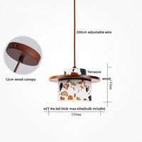 Terrazzo LED-Pendelleuchte – Ausgewähltes Lichtdesign