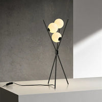 LunaGlow LED-Stehleuchte – Glas