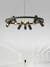 LED-Pendelleuchte – Kupfer