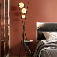 LunaGlow LED-Stehleuchte – Glas