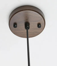 Holz-LED-Pendelleuchte – Holz