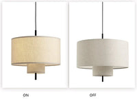 LED-Pendelleuchte – Wabi-Sabi-Design