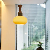AmberGlow LED-Pendelleuchte – Vintage-Stil