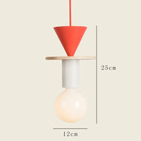 Halden LED-Deckenleuchte – Holz