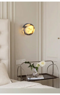 LED-Wandleuchte – Marmor