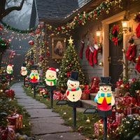 SnowGlow LED-Gartenleuchte – Solarbetrieb