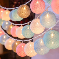 LumiCotton LED-Lichterkette – Dekorative Beleuchtung