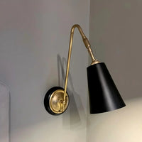 LED-Wandleuchte – Messing