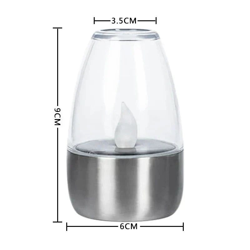 GlowCandle LED-Außenleuchte – Solarbetrieb