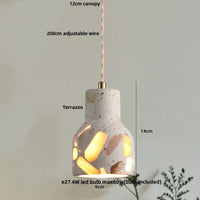 Terrazzo LED-Pendelleuchte – Ausgewähltes Lichtdesign