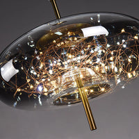 LED-Pendelleuchte – Glas