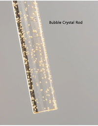 LumiGlas LED-Wandleuchte – Kristall