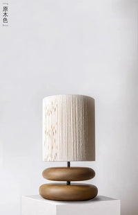 Holz-LED-Tischleuchte – Holz