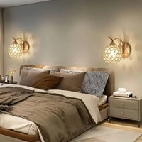 Kristall-LED-Wandleuchte – Kristall