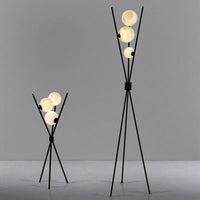 LunaGlow LED-Stehleuchte – Glas