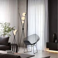LunaGlow LED-Stehleuchte – Glas