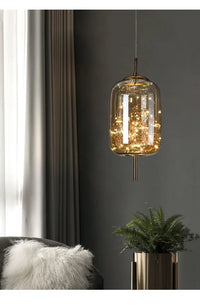 LED-Pendelleuchte – Glas