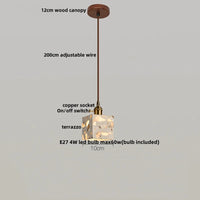 Terrazzo LED-Pendelleuchte – Ausgewähltes Lichtdesign