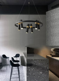 LED-Pendelleuchte – Kupfer