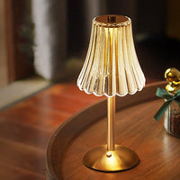 Aurielle LED-Tischleuchte – Kristall