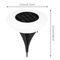 SOLAR360 LED-Außenleuchte – Solarbetrieb