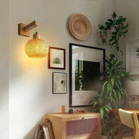 Bamboo Wandleuchte – Japandi-Stil