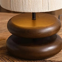 Holz-LED-Tischleuchte – Holz