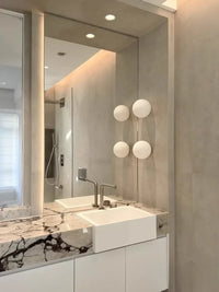Orbelle LED-Wandleuchte – Glas