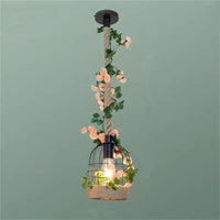 LED-Kronleuchter – Vintage-Stil