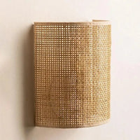 Natura Wandleuchte – Rattan
