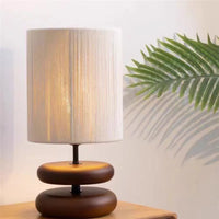 Holz-LED-Tischleuchte – Holz