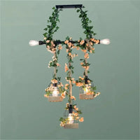LED-Kronleuchter – Vintage-Stil