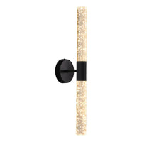 LumiGlas LED-Wandleuchte – Kristall