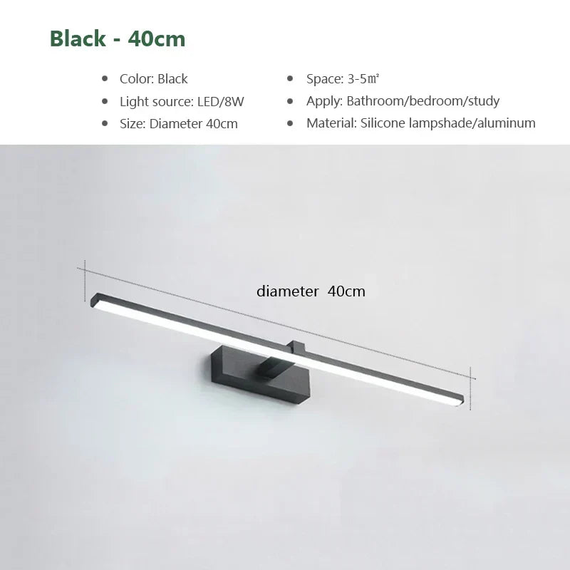 AuraLine LED-Wandleuchte – Dekorative Beleuchtung