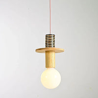 Halden LED-Deckenleuchte – Holz