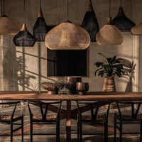 BaliWeave Pendelleuchte – Rattan