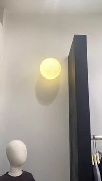 Orbelle LED-Wandleuchte – Glas